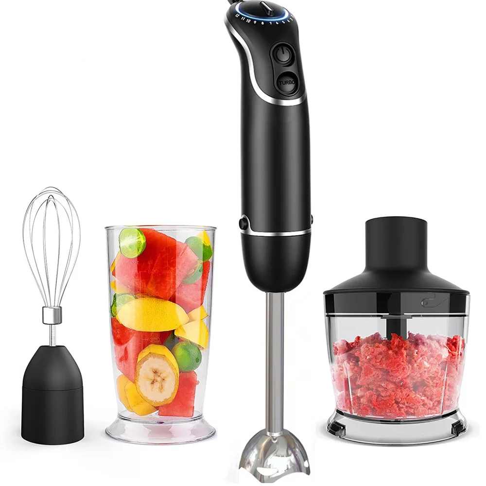 hand blender Stainless Steel  hand food mixer Multi-function Hand Blender 220V