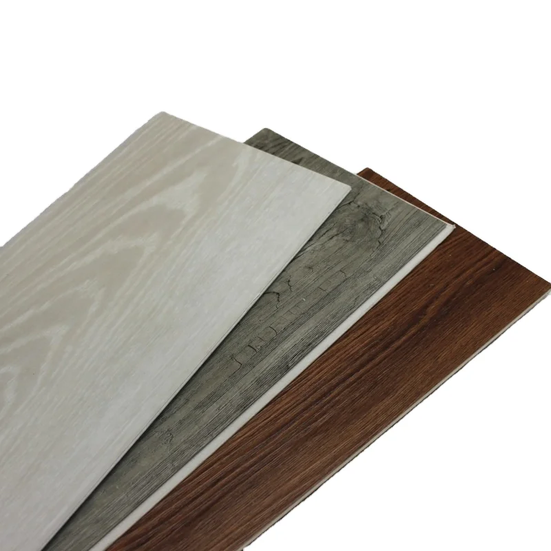 Manufacturer colorful indoor waterproof 4mm 5mm 6mm wood grain rigid core pvc plastic plank interlocking click lock SPC FLOORING