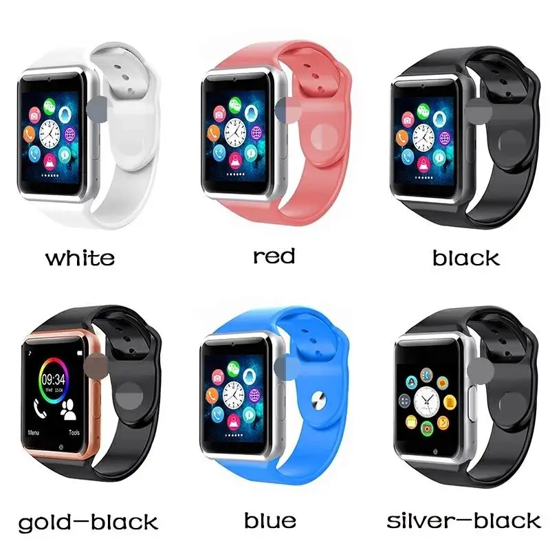 fitness relogio Smart watch free shipping A1 with 4g sim camera Touchscreen Wearable For Android Kids gps phone pk dz smartwatch