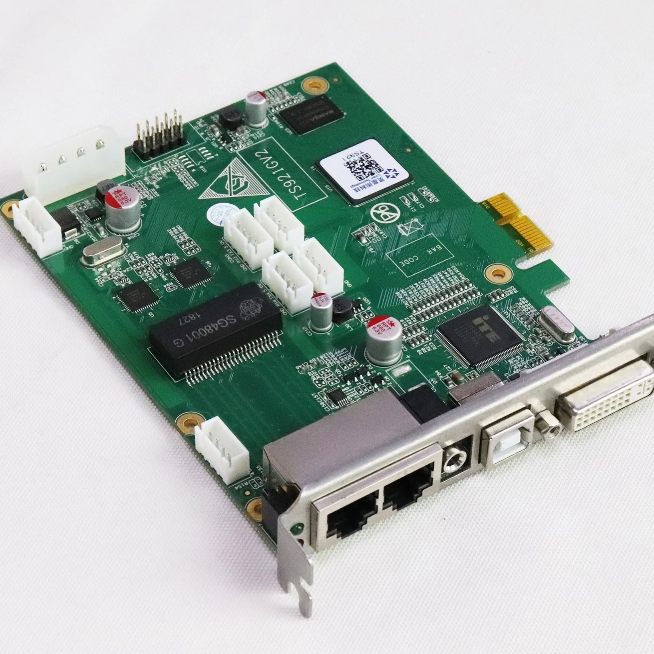Linsn светодиодная карта отправки TS802D linsn rv801d видеокарта для приема светодиодных дисплеев полноцветная контрольная TS921 TS852D