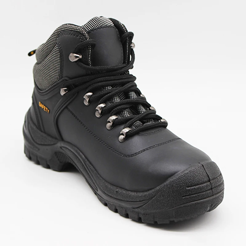 Cow split leather sport safety shoes china factory work shoes