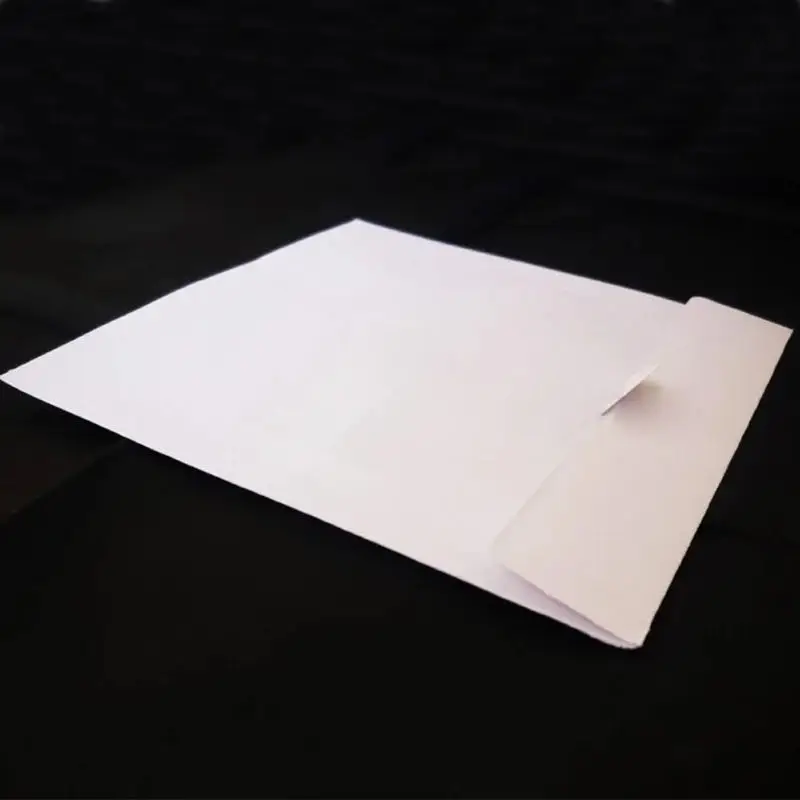 shantou factory supply good quality White Paper CD DVD Disc Sleeves Window Flap Envelope 80g