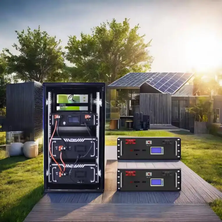 20KWH 10KWH 15KWH Solar Home Energy Storage Lithium Ion Rack-Mounted Tower Rhomboid Cell Split RS485 Communication Port Home Use