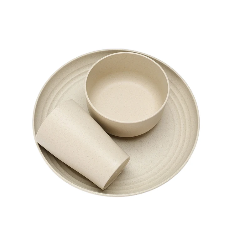 Wevi 32pcs Eco Friendly Biodegradable Set of Tableware for Party