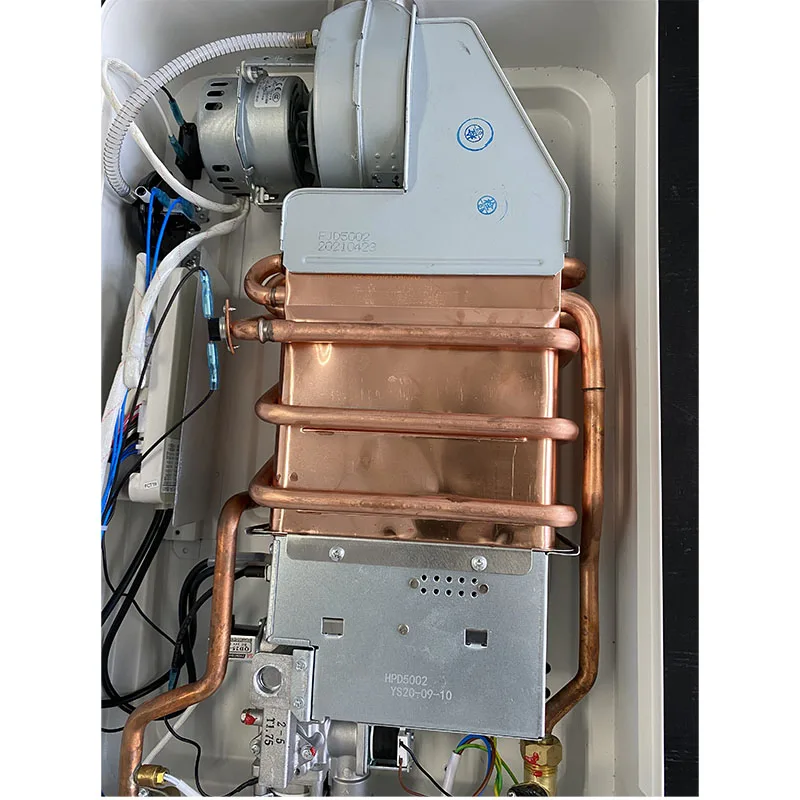 13L 26KW 1.4kg oxygen-free copper water tank LCD touch operation tankless gas water heater