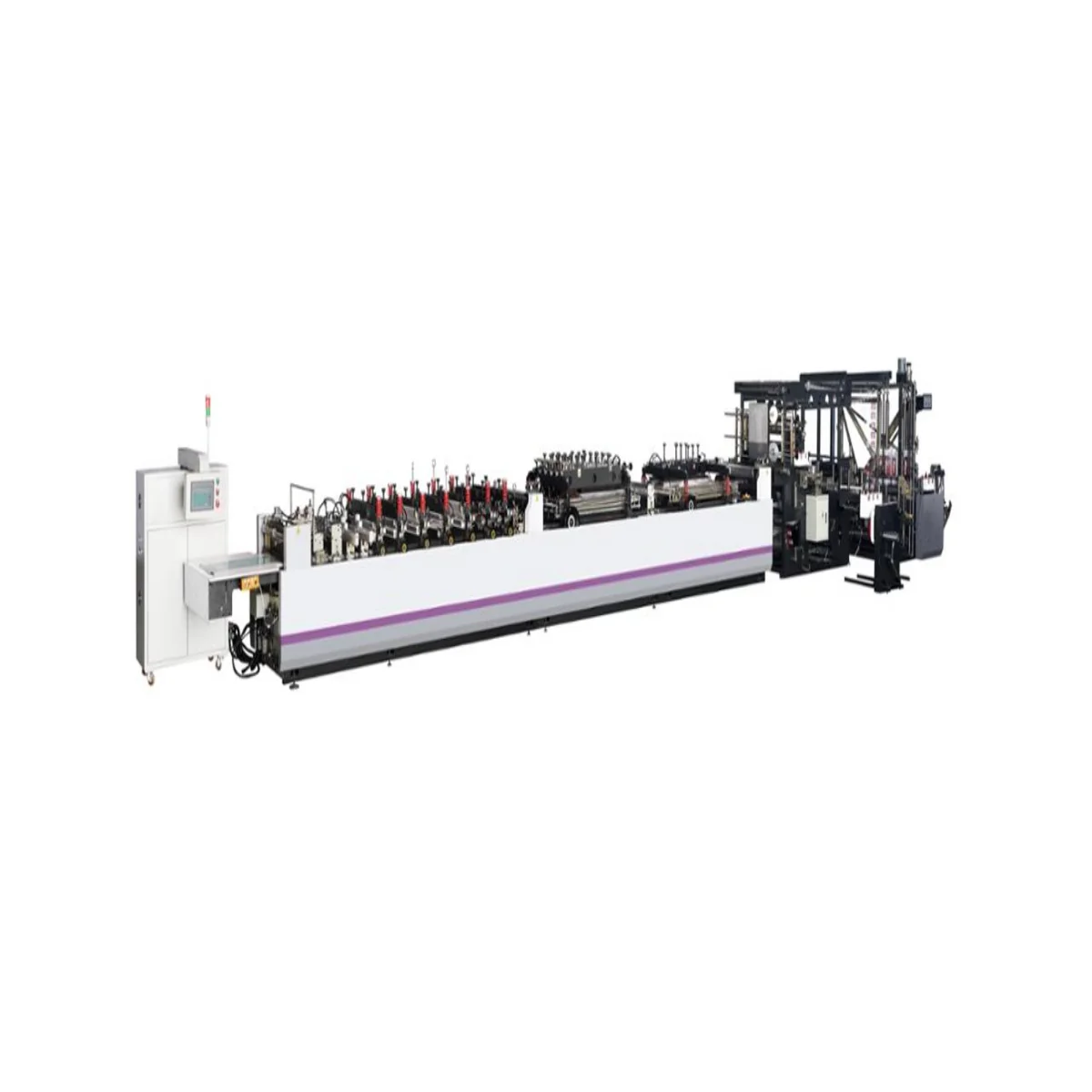 Rolling Bag Bottom Seal Star Seal Bag With Gusset Making Machine For Perforation