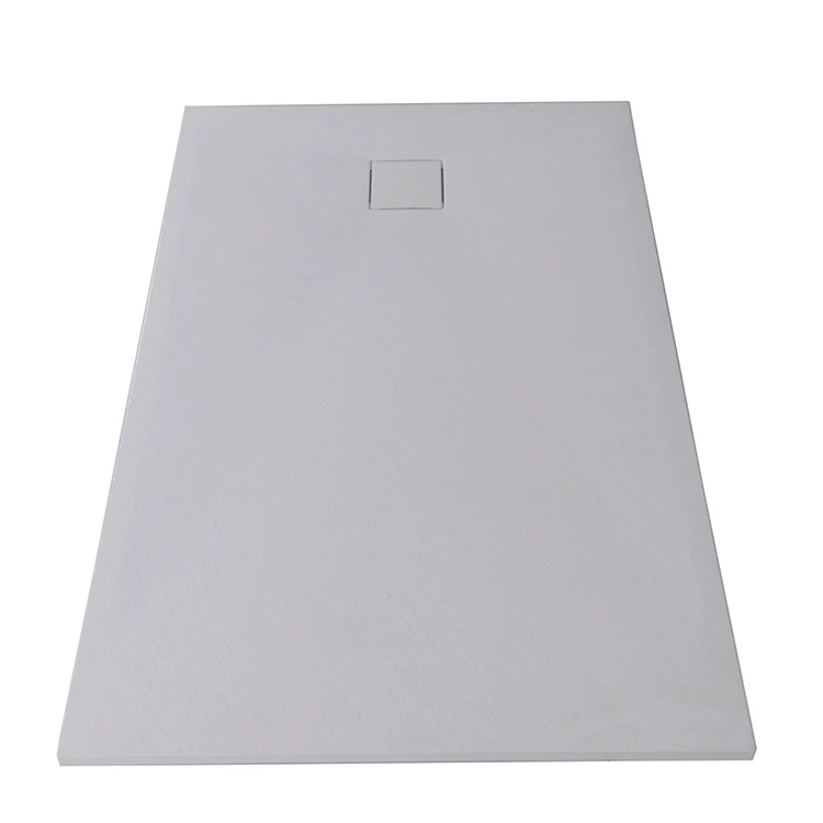 High Grade Custom Size Base Non Slip Smc Bathroom Grey Roll In Shower Tray