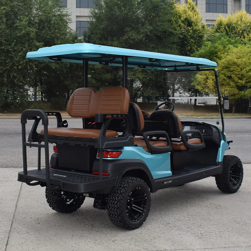 Роскошная 4-местная 6-Местная 8-местная электрическая классическая гольф-кара для курортного отеля