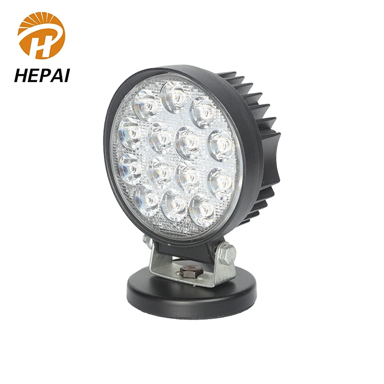 Good quality led work light driving 12v waterproof auto lamp truck round car headlight