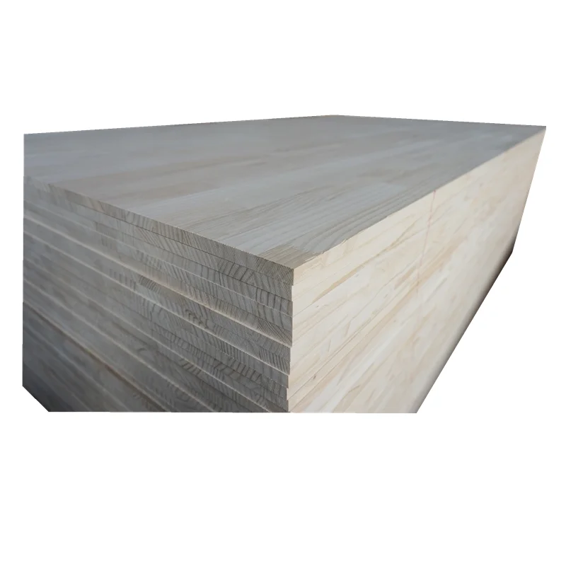 Jiamujia 4*8ft Finger joint wood panel - Top Trending Pine Wood Finger joint Panel for Furniture , Decoration