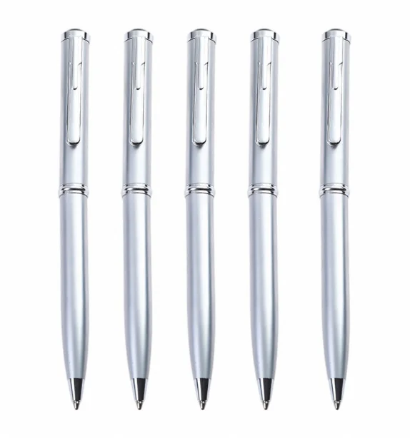 Office Supplies Multifunctional Rotary metal pen mounted seal pad laser Log ballpoint pen