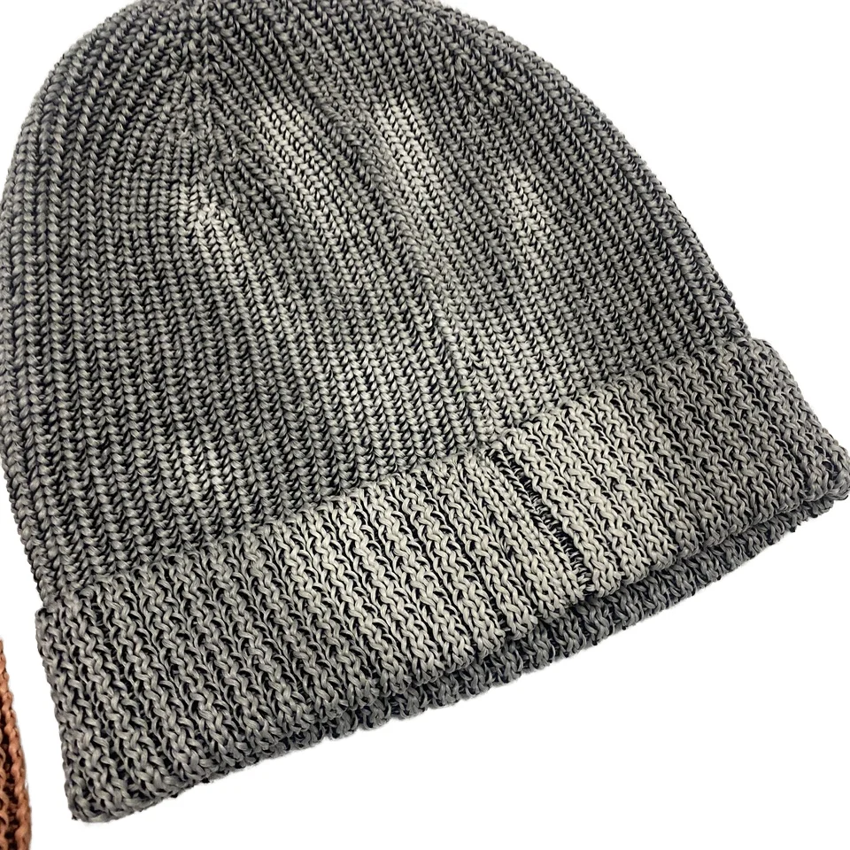 2024 Custom Unisex Heat Sensitive Color-Changing round Cap thermochromic fabric Temperature Discoloration Autumn Winter knit cap