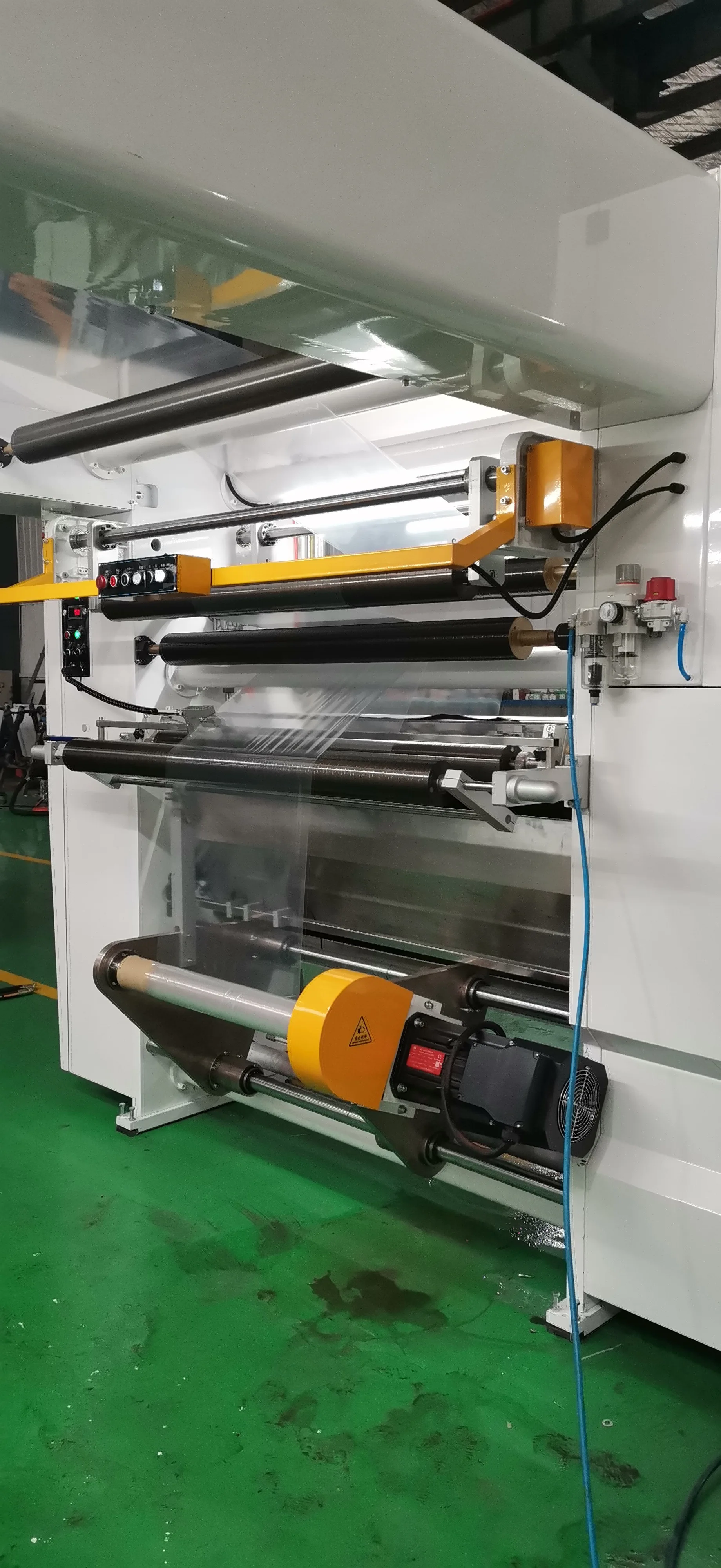 HP-ALM400 высокоскоростная растворяющая уменьшенного использования пластин машина для производства бумажных ламинатов 400 м/мин для того чтобы свернуть