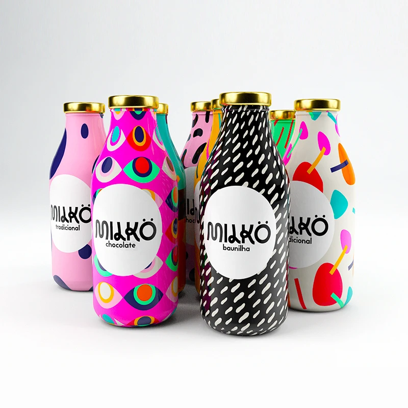 high quality logo printing custom heat shrink sleeve packaging labels for plastic bottle jar