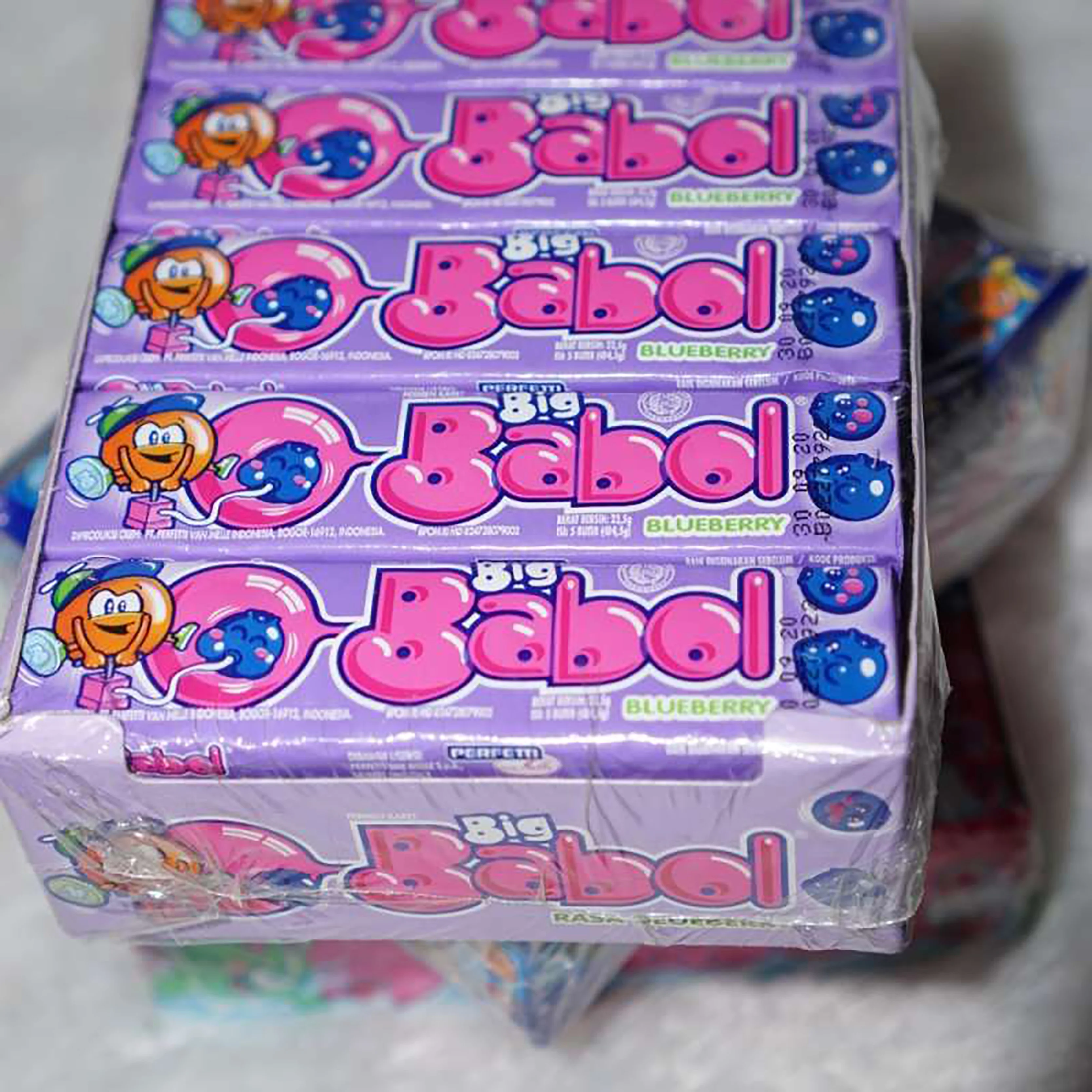 
Top Grade Big Babol Stick Blueberry 20x12 pcs the Best Chewing Gum 