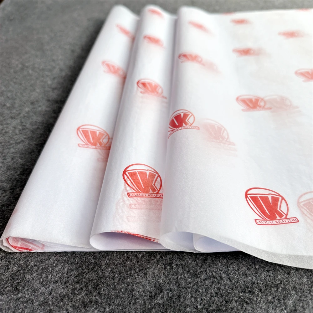 High Quality Custom Logo Tissue Paper For Clothing Gift Box Black Wrapping Paper For Packaging