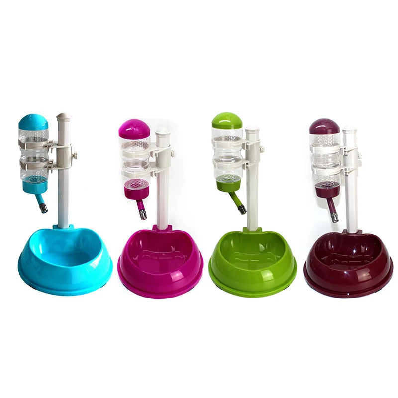Оптовая продажа, новый дизайн, автоматическая водная кормушка для домашних животных, регулируемая высота, стабильная кормушка для домашних животных, кормушка для собак и кошек