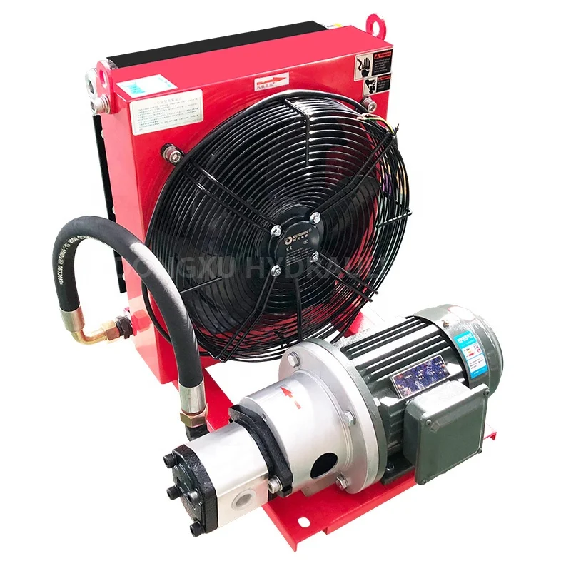 Good Quality DXDLB 10-80kW Independent Loop Axial-flow Fan Air Cooler for  Automatic Hydraulic Lubrication Oil Cooling System