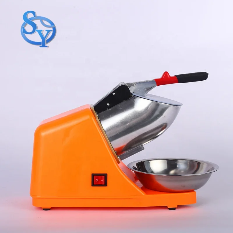 Top Seller Ice Shaver Semi-automatic Portable Electric Mini Ice Crusher Machine