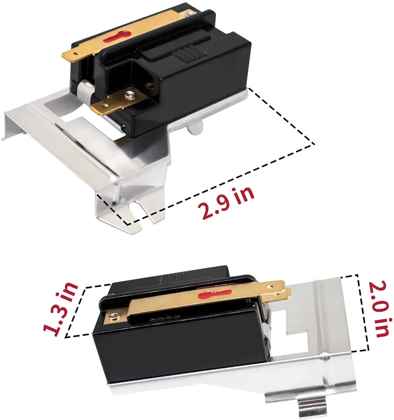 338906 Flame Sensor and 279834 Gas Valve Ignition Solenoid Coil Kit Fit For Whirlpool Dryers spare parts