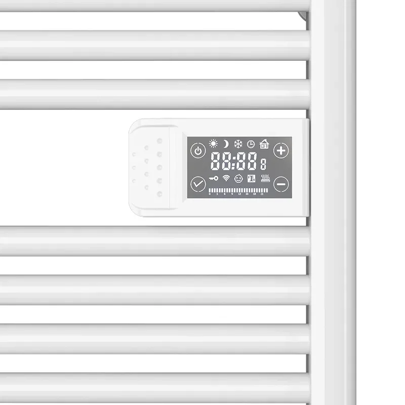 Avonflow Bathroom Smart Wi-Fi Digital Thermostat  Heating towel warmer rack Electric Towel Radiator