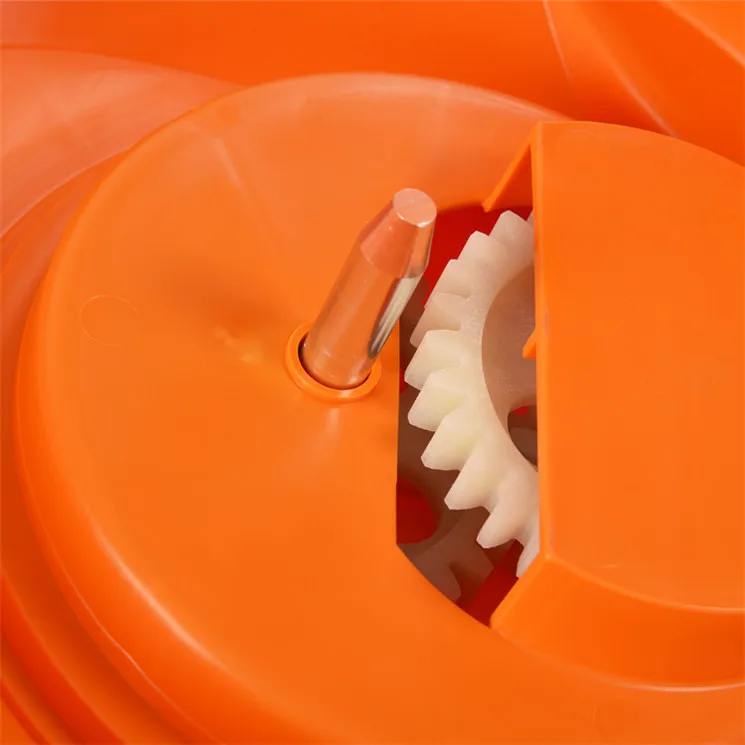 Food Grade 25L Manual Orange Plastic Commercial PP Vegetable And Salad Spinner