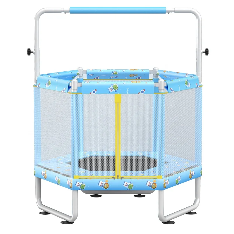 New Design Kids Jump sport Trampoline Outdoor Indoor Fitness Mini Trampoline With Safety Net