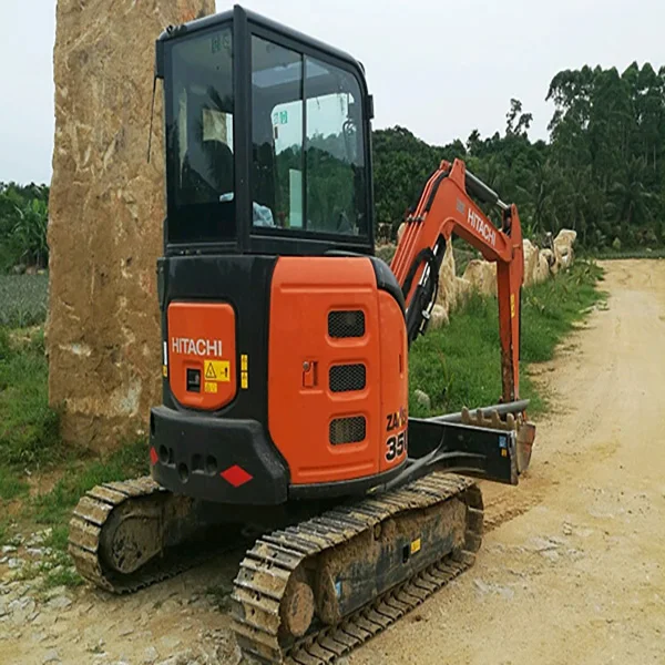 100% original used Hitachi ZX35U wheel excavator Made in Japan in competitive price/second hand 95% new