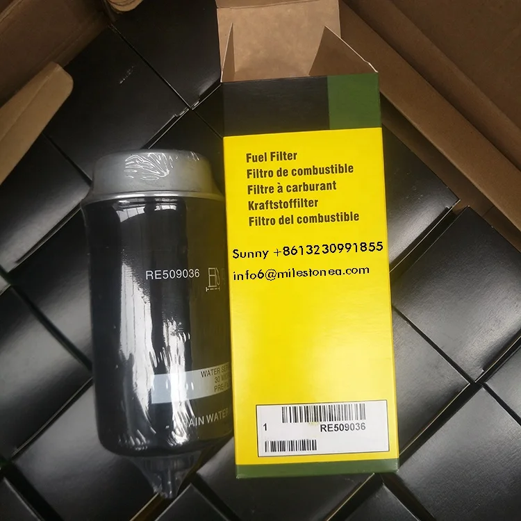 Двигатель топливный фильтр водоотделитель re509036 для экскаваторов грузовиков
