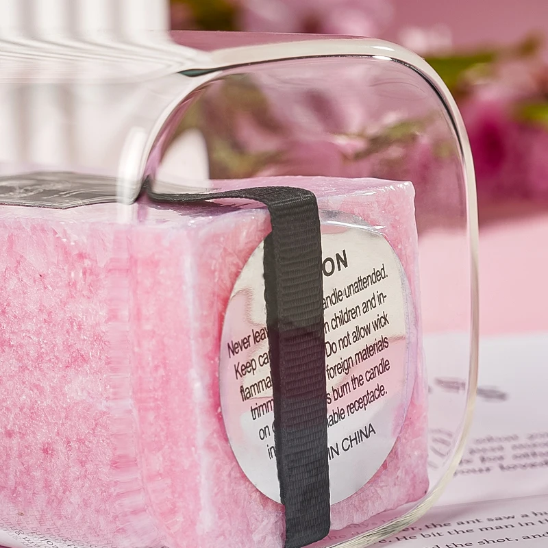 Oem/Odm Custom Logo Candle Holder Cup Glass Candle Jars For Candle Making