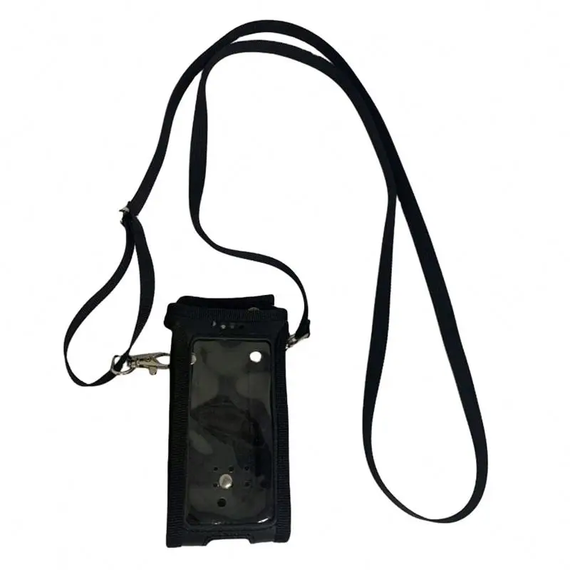 BSCI factory Universal Leather Radio HolderGenuine Leather Walkie Talkie Holder Radio Holder Holster Case Pouch Bag for HYtera
