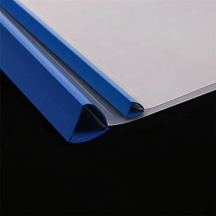 
Chinese Factory Transparent A4 Size Office Stationery PP Slide Bar Report File Folder 