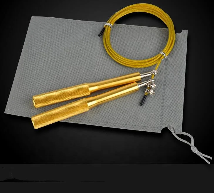 Speed fast aluminum alloy  jump rope with bear ball