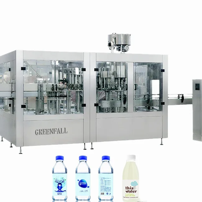 Автоматическая машина для розлива фруктовых соков и минеральной воды, машина для розлива небольших бутылок, производственная линия чистой воды