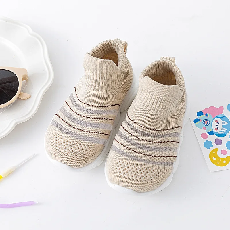 Baby Summer Mesh Solid Color Footwear Non-slip Boys Girls Toddler Baby Shoes Soft Sole Walking Toddler Sports Daily Casual Shoes