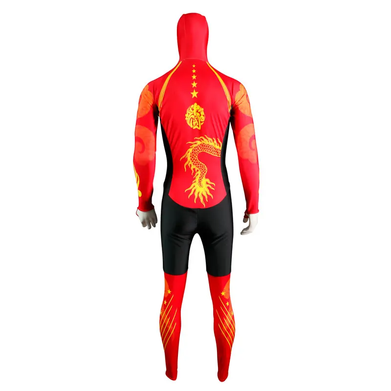 Rollfly Long Track Speed Skating Suit Custom Speed Skating Suit Big Size Bra Women Sublimated Sport Jackets Body Pattinaggio