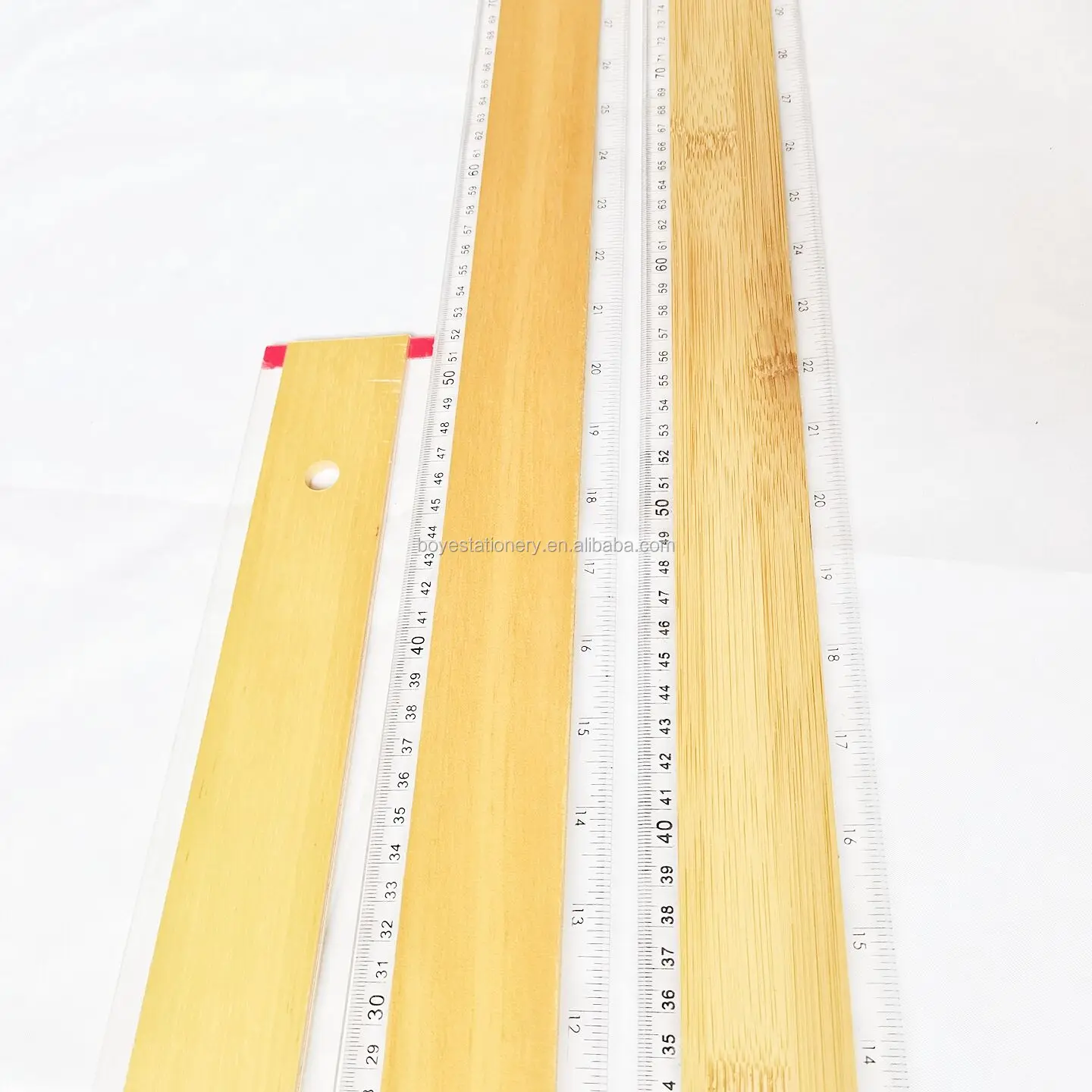 High Quality Hot Sale School Office Teaching Supplies Ruler Scale Wood T-square Measurement Ruler