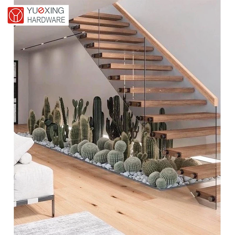 Contemporary Living Redefined: Transform with Metal Floating Stairs  Style and Functionality Combined