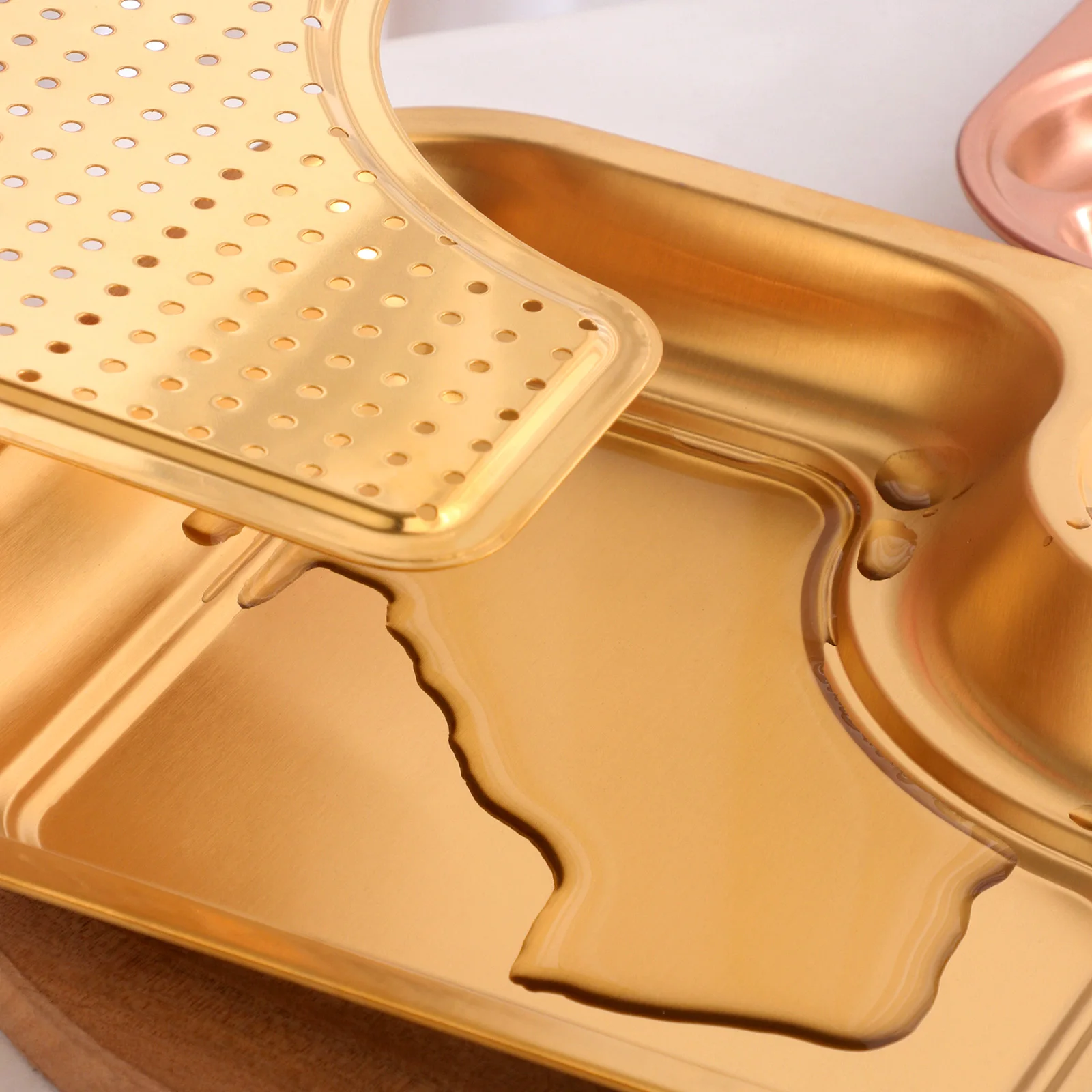 304 Stainless Steel Dinner Dumpling Plate High Quality Durable Creative Sauce Plate Easy Clean Fries Plate