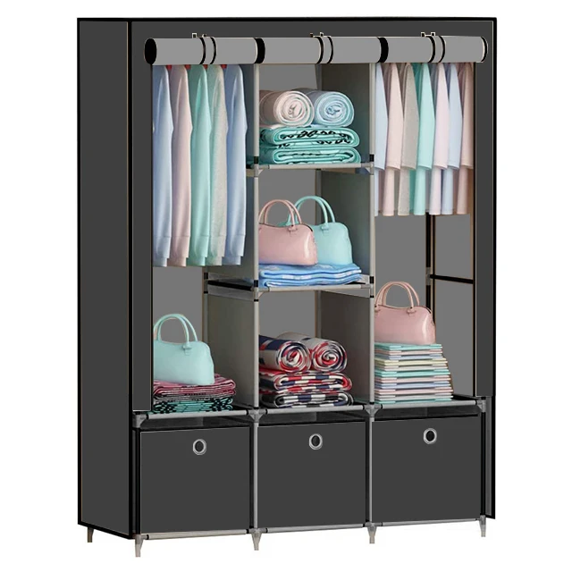 Manufacture Color Stitching Plastic wardrobe Waterproof  Armored Wardrobe