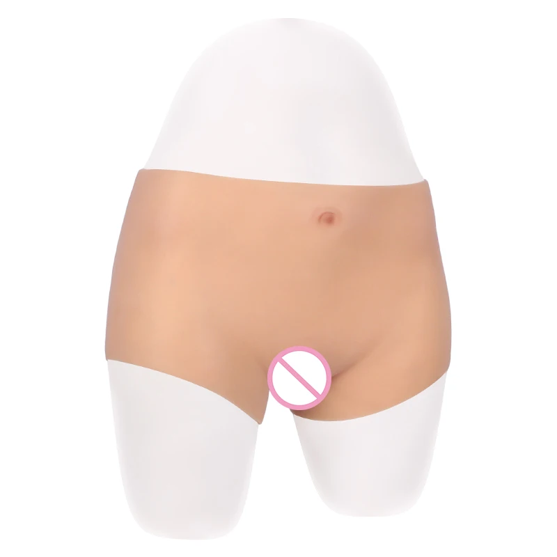 Transgender Silicone Vagina Panties For Buttocks Enhancement And Crossdressers With Antislip Silicone Drag Queen