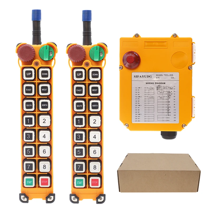 Factory price shell colours can be customised crane remote control