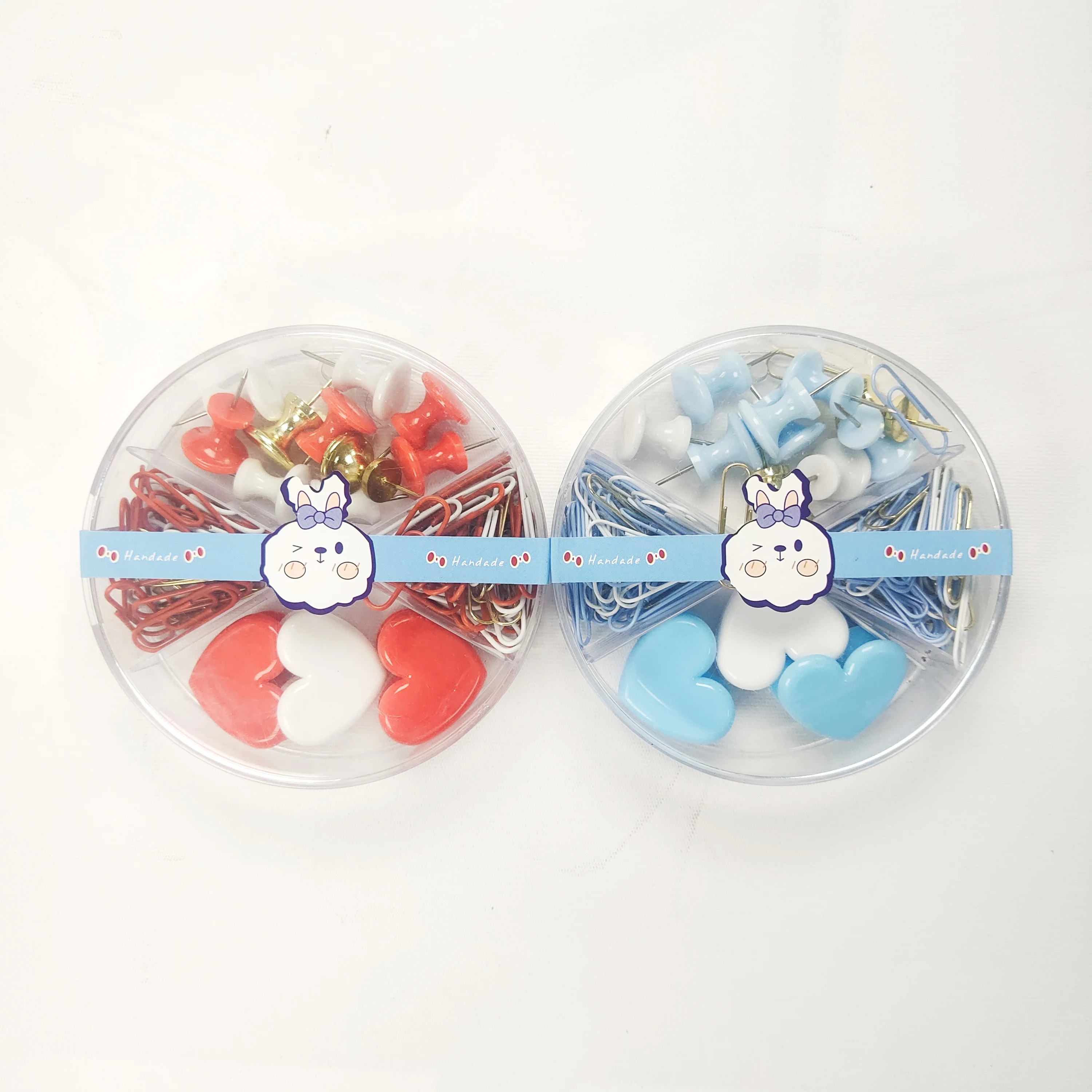 Factory Supply Colorful Paper Clips metal office stationery set