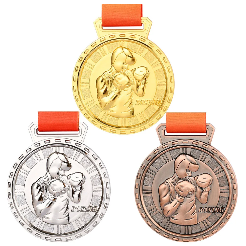 Wholesale Precious Medals Gold Award Trophy Miniature Medals For Boxing Soccer Race
