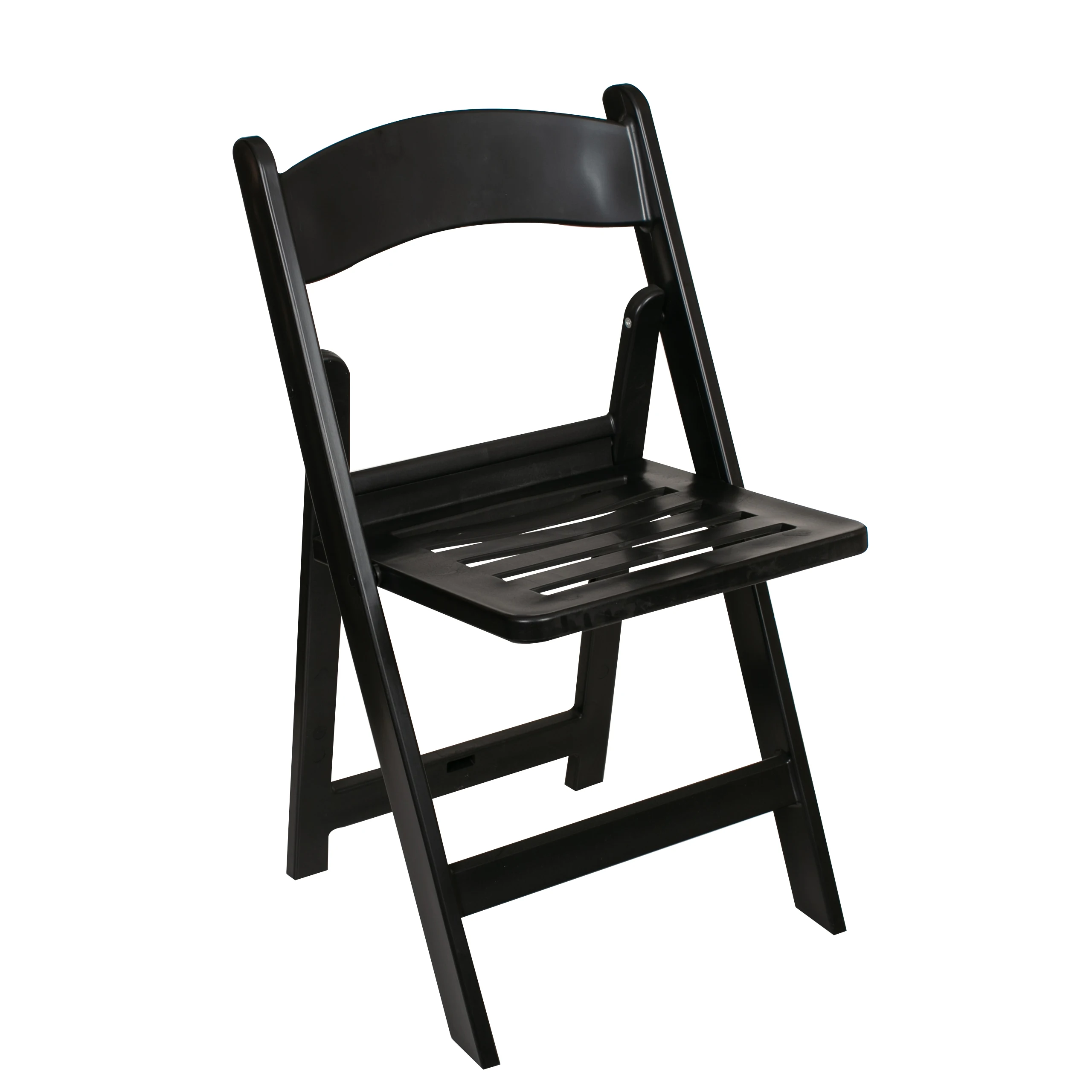plastic cheapseat white slat resin folding chair for outdoor wedding chair
