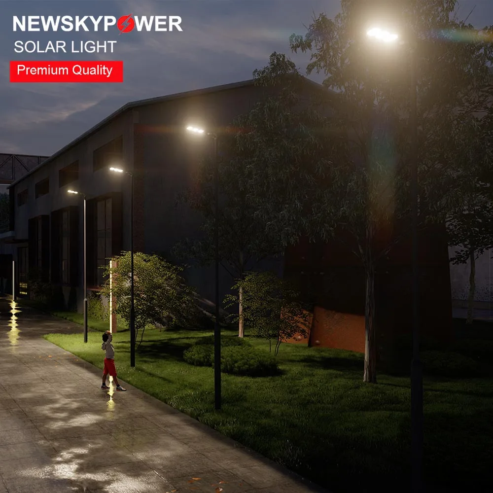 100W STARSHIP All-in-one Aluminum Shell Ip65 Waterproof Outdoor Integrated LED Solar Government Street Light