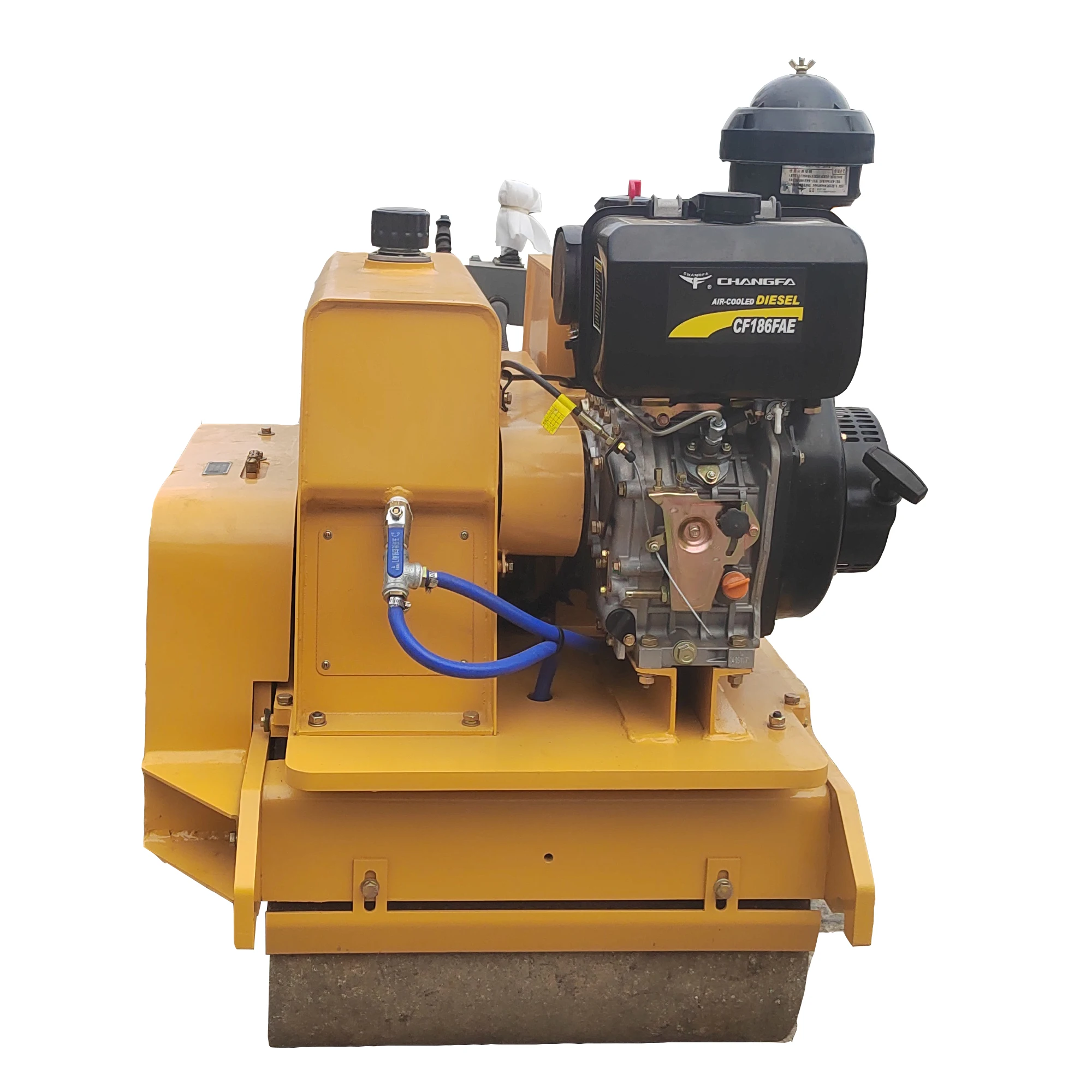 Ride-on small-size Road Mini Vibratory Roller Light Compaction Equipment 1 ton double drum used Road roller for sale