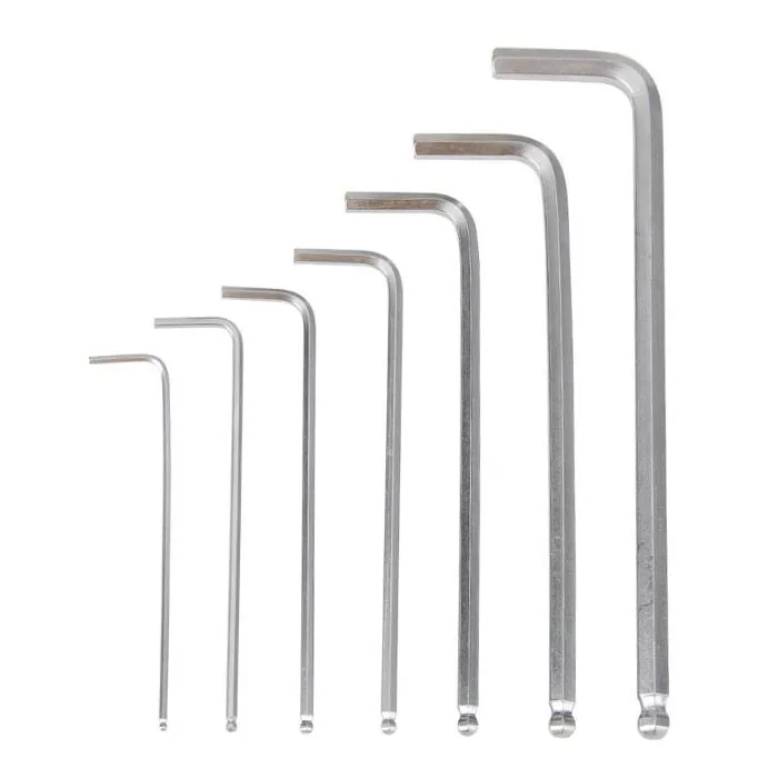 Durable Ball End Hex Wrench Allen Key Hand Tools Kits Accessories