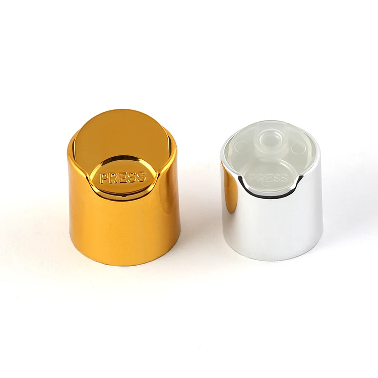 
Manufacturer High Quality PP Plastic Cap 24/410 Non-Spill 31mm Disc Top Cap, Gold 