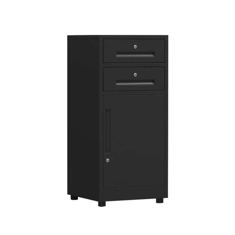Half Height Storage 2 Drawers Steel 3 Tier Cabinet Storage Cabinet waterproof fireproof office New Hot Sale Steel cabinet